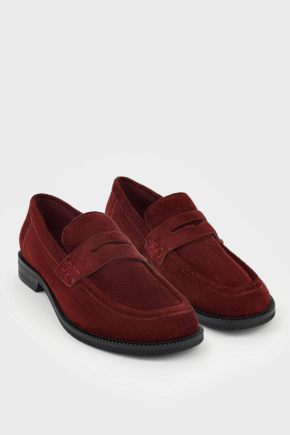 Лоферы из натуральной замши  Лоферы из натуральной замши